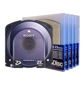 XDCAM　Disc　PFD50DLA（通常ケース）中古5枚セット XDCAM Disc PFD50DLA（通常ケース）中古5枚セット Amazon.co.jp